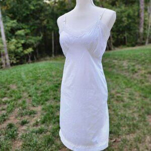 Authentic Vintage 60s 70's Philmaid full slip dress coquette bows